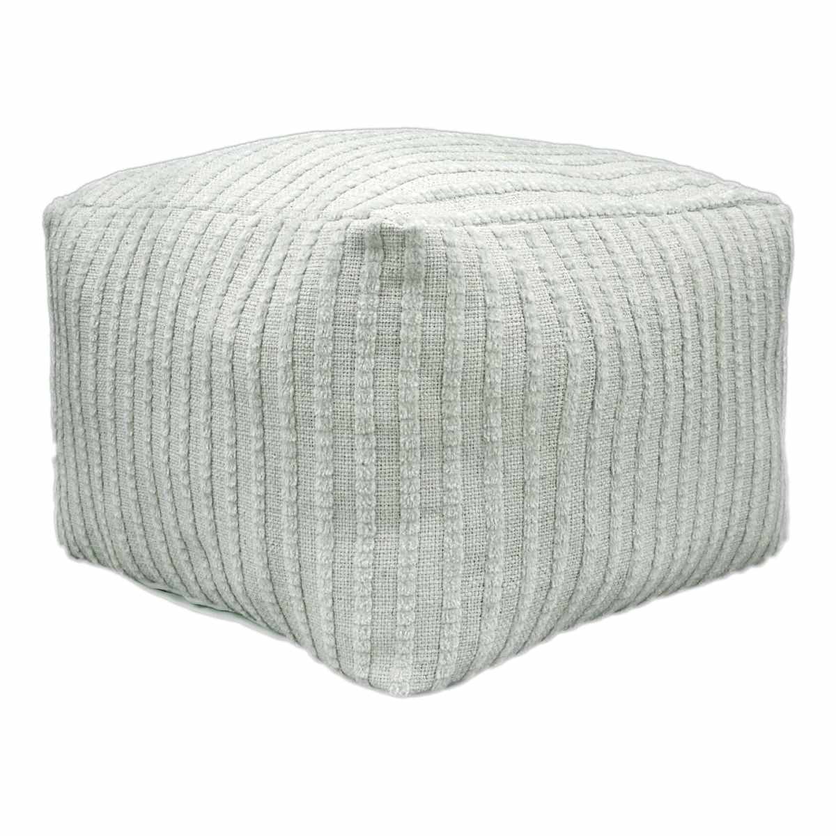 Bubble Dot Pouf Glacier