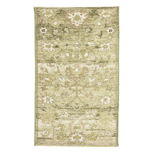 Floral Tapestry With Gel Back Accent Rug